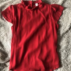Women’s Red Shirt. 