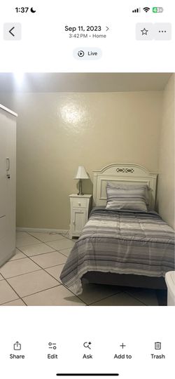 Garage sale  tween beds dining set mirror  and more …