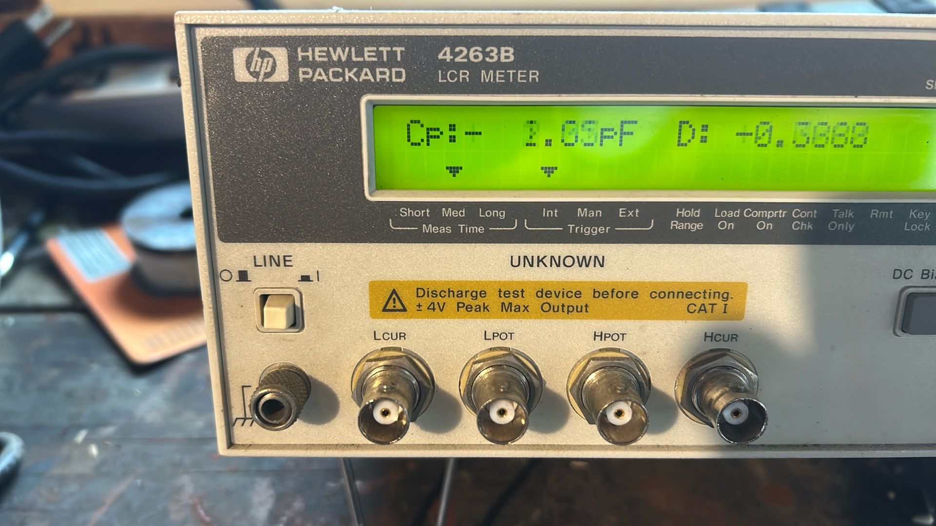 Hewlett Packard 4263B LCR Meter