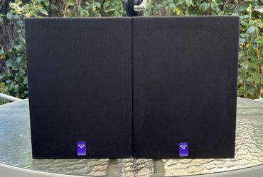 Cerwin Vega HT-S6 2-way satellite Bookshelf Speakers 8 Ohm 80W