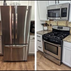 Kenmore Appliances - Fridge, Microwave, Gas Range