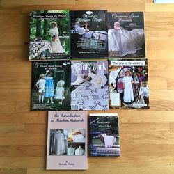 Large Lot of 8 Martha Michelle Pullen Sewing Machine Books and Pattern