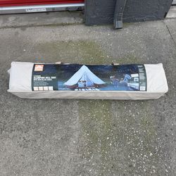 New Ozark Trail 15' x 15' 8-Person Bell Tent with String Lights, 22.57 lbs