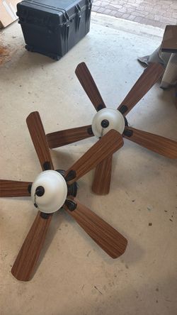 Ceiling Fans with Light Kit – Set of 2