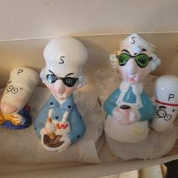 Hallmark MAXINE Salt & Pepper Shakers