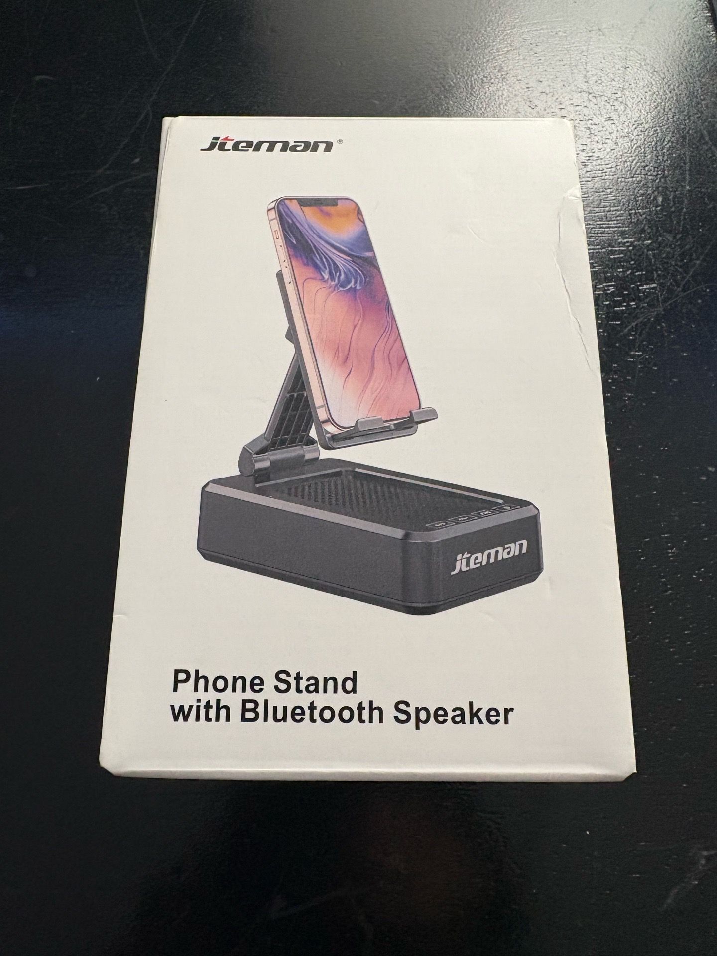 Cell Phone Stand Bluetooth Speaker