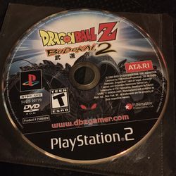 Dragon Ball Z  Budokai 2 Ps2 Disk Only 