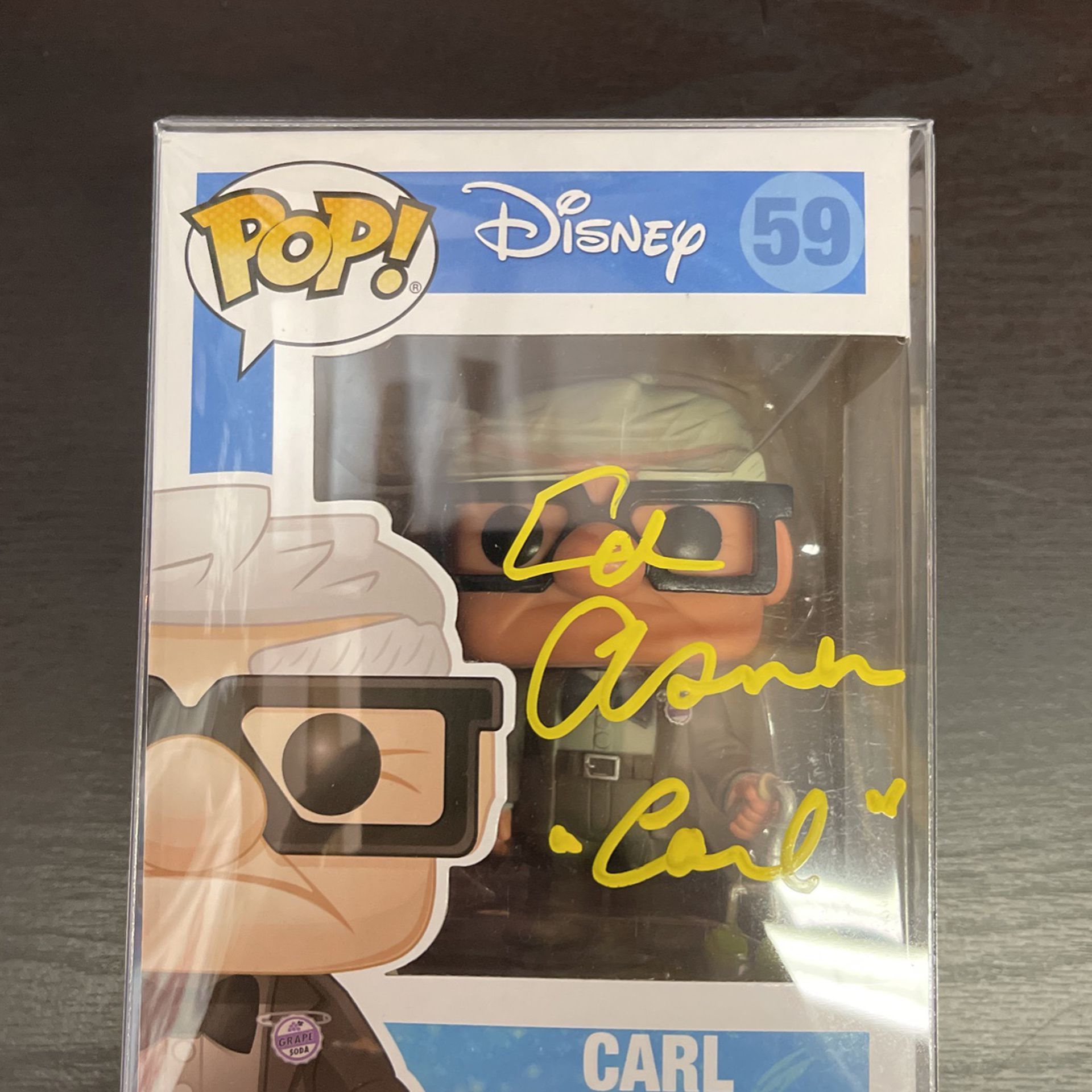 Ed Asner Auto Disney “Carl” Funko Pop