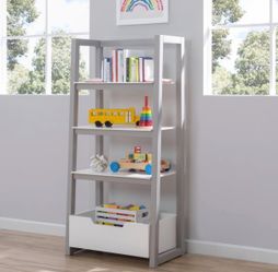 Delta Ladder Shelf White/Grey