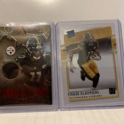 Chase Claypool card Lot 