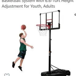 Outdoor Metal Adjustable Basketball Hoop (OBO)