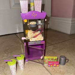 American Girl Doll Popcorn Machine