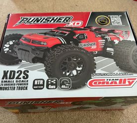 Punisher XD 4WD 2S Small Scale, RTR Monster Truck,