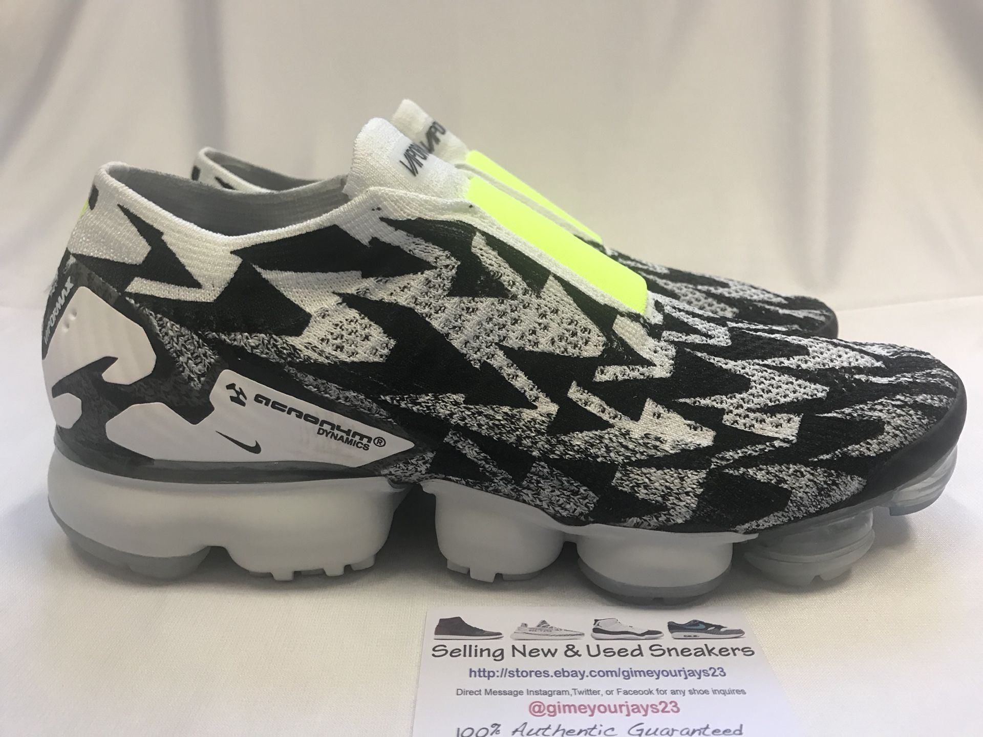 Nike Acrnm Vapormax Light Bone Size 9.5