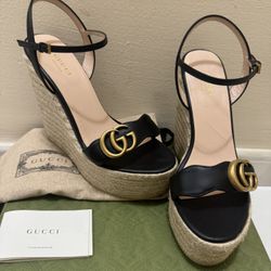 Gucci platform espadrille 