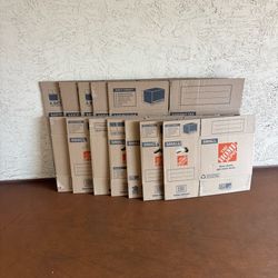 Pack of 12 New Cardboard moving boxes