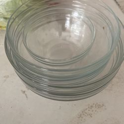 Arcoroc France  5 Bowls Plus 1 Ancor