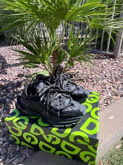 Used Dolce & Gabbana Black Chunky Sneakers
