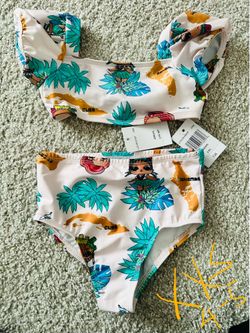 Toddler girls swimsuit set