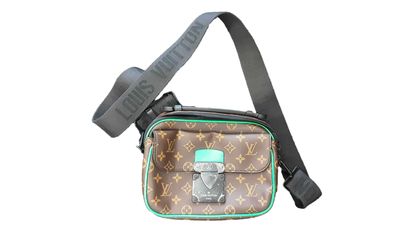 Louis Vuitton S Lock Messenger Bag Brown Purse / Handbag