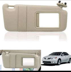 1PC For Toyota Camry 2007-2011 Beige Sun Visor Right 2.4 2.5 3.5L