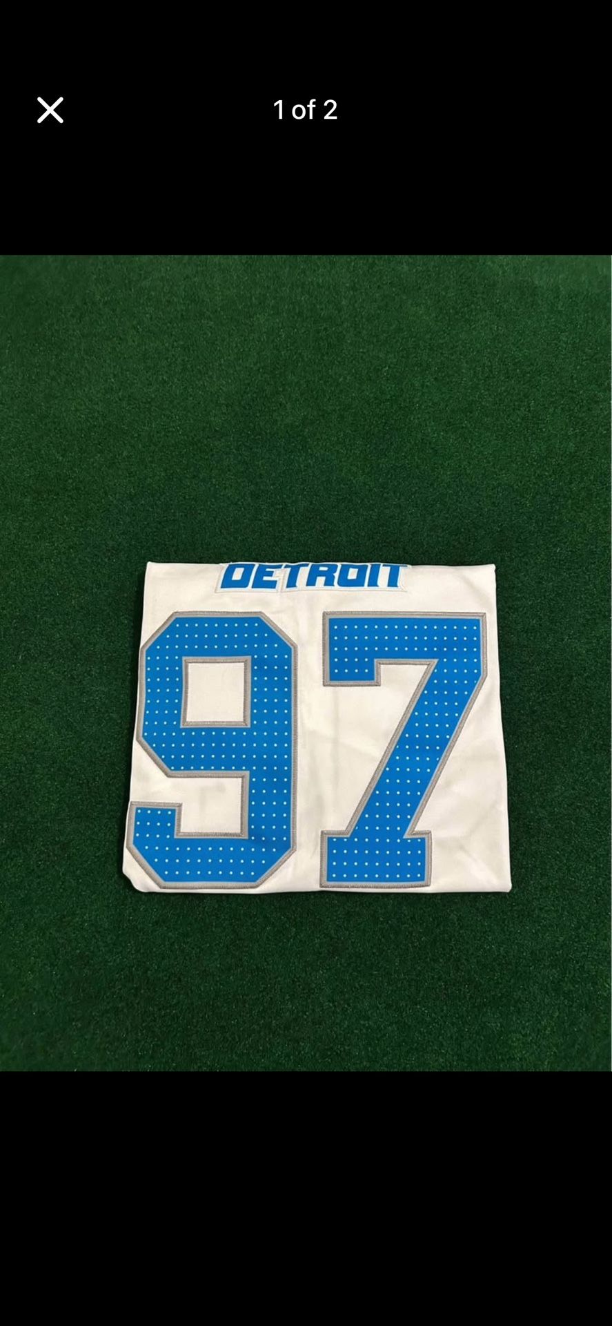 Aidan Hutchinson Detroit Lions White Jersey