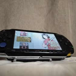 PSP Modded Black Comes With Games 