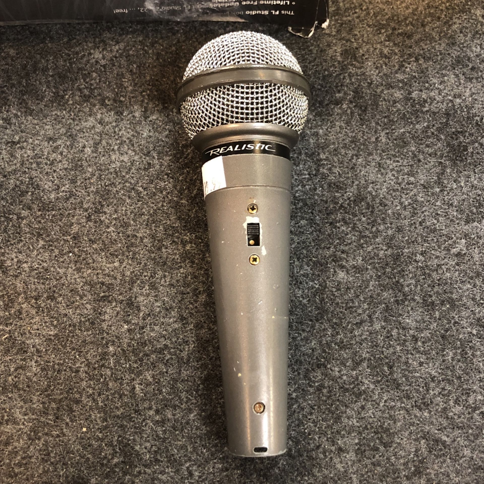 Realistic HighBall Microphone
