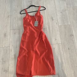Everlane Red Tri Wrap Dress size 0. for Sale in West Los Angeles, CA -  OfferUp