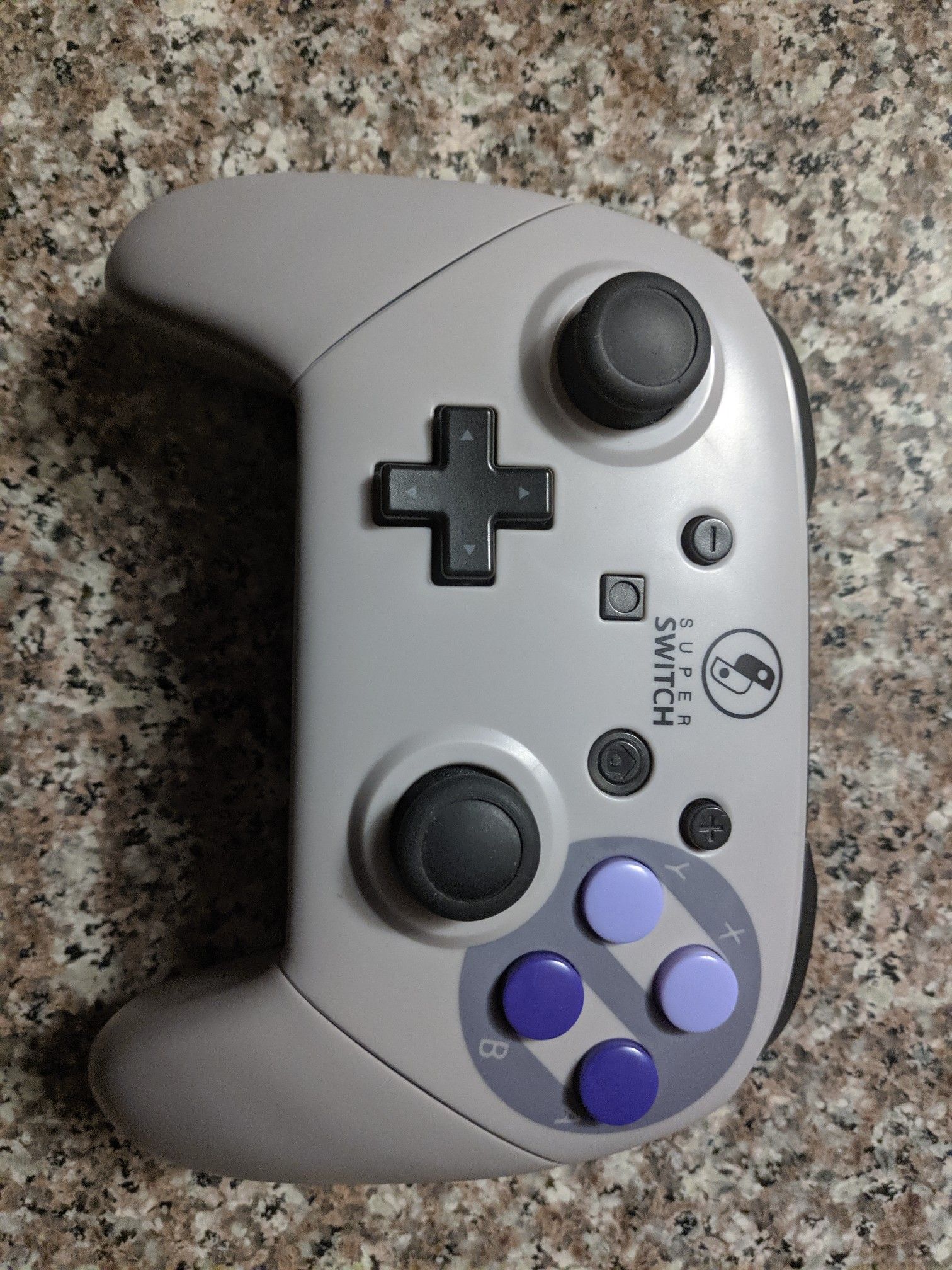 Fake Nintendo switch pro controller with SNES case