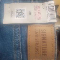 Signature Levi Strauss Women Jeans Pants New With Tags Size 18 M Levi's 