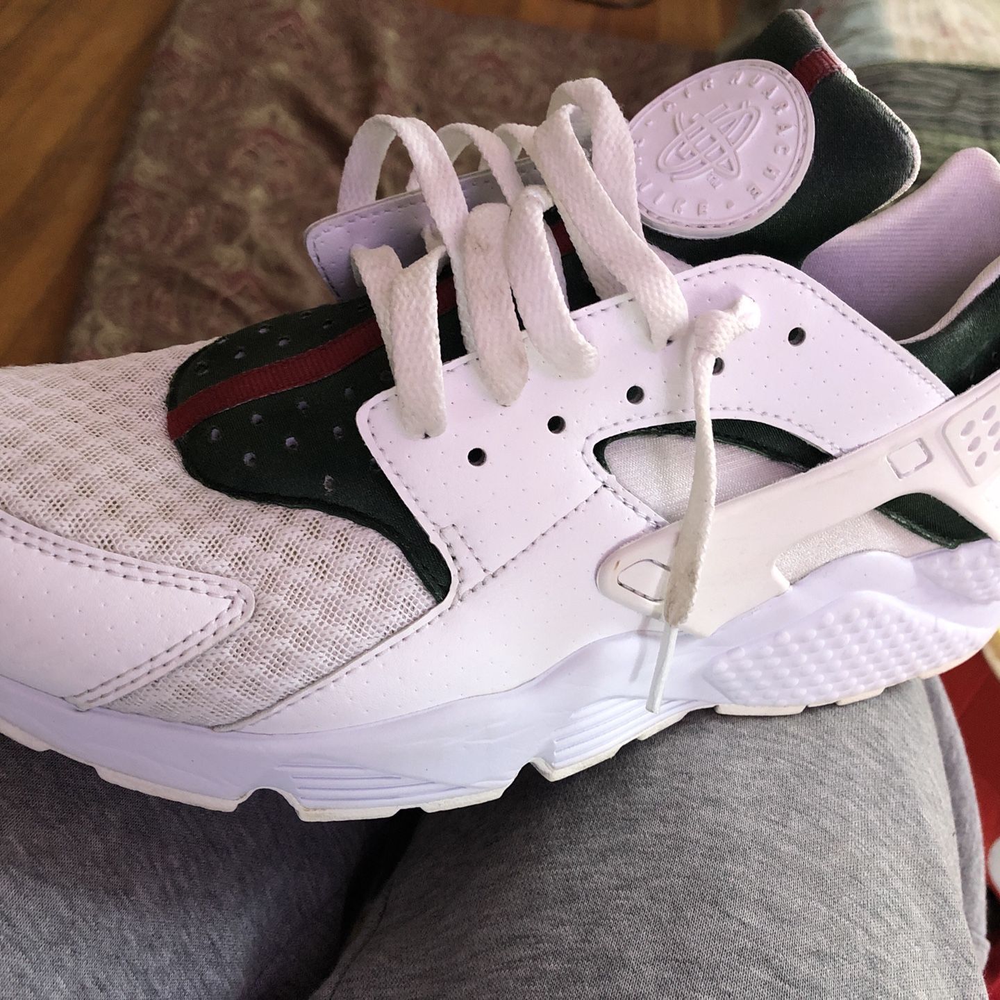Grey gucci clearance huaraches