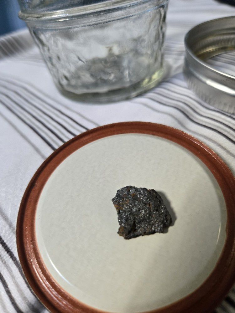 Meteorite Taken from Train W/ NASA logo In Az 