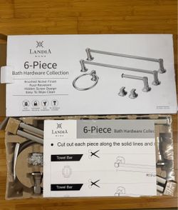 Landia Home 6-Piece Bath Hardware Collection