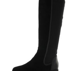 Donald J. Pliner Womens Erwin Black Knee-High Boots 