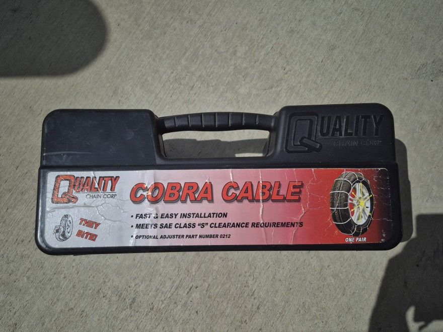 New Quality - Cobra Cable Chains & Adjusters