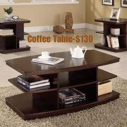 Brown Coffee Table