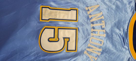 Carmelo anthony signed Official NBA Stitched jersey