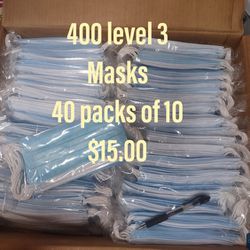 Face Masks - Dust Masks - Level 3 Surgical Grade - 3 Layer - Blue - Limited Time Deal