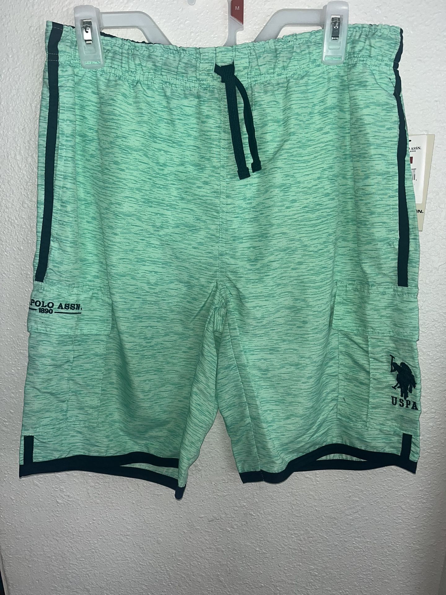 Us Polo Assn Water Shorts Size Medium 