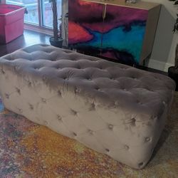 Mauve Ottoman 