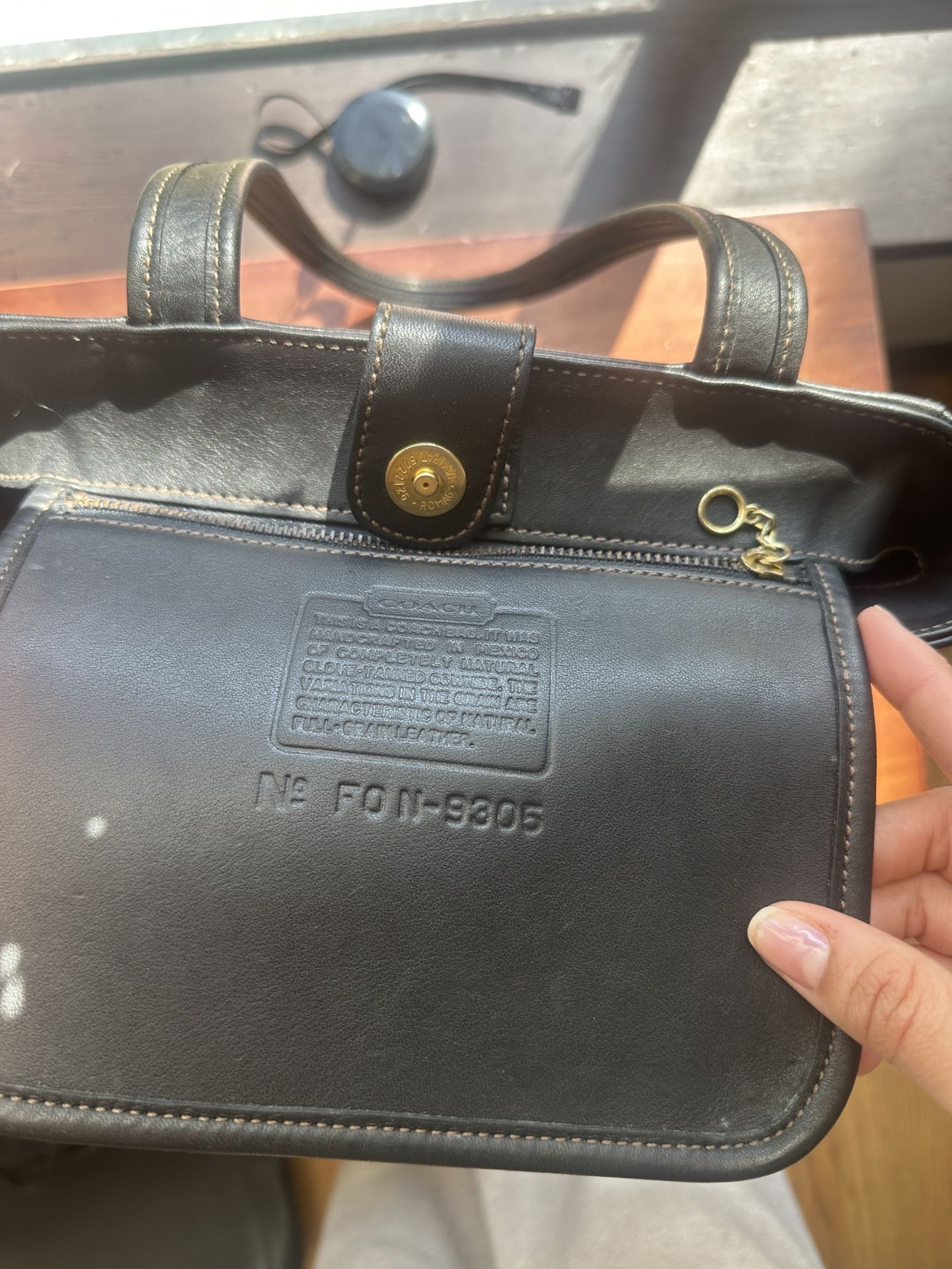Vintage Coach Bleeker Tote 9305