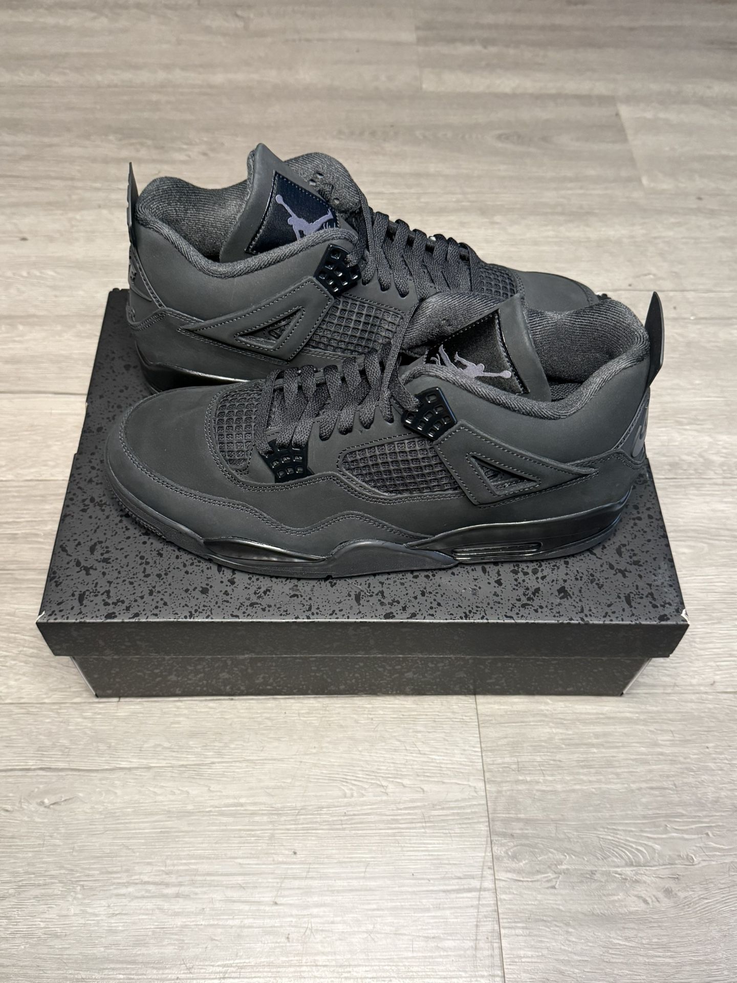 Jordan 4 Black Cat Sz 12 (2025)