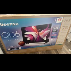 Hisense 50" QD6 Series QLED