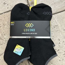 NWT men’s low cut socks 6 pairs 
