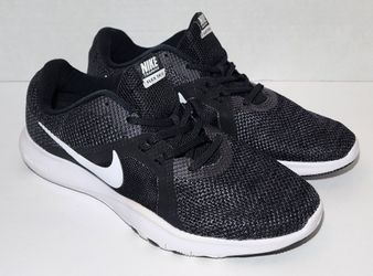 Nike Women Flex Trainer Black Running Shoes 924339-001 Size 10 - USED NO BOX