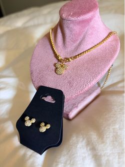 Mickey Mouse jewelry set