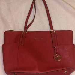 Michael  Kors Cherry Tote Purse 