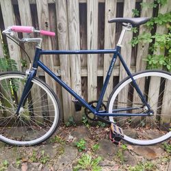 PRICE DROP! $40 (was $65) - Critical Cycles Fixed-Gear / Single Speed Bike – 57cm – Navy Blue