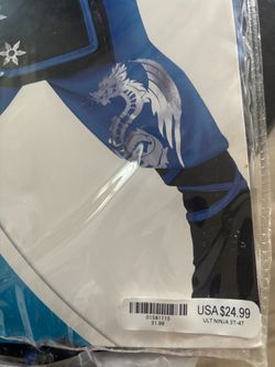 Ninja costume used once